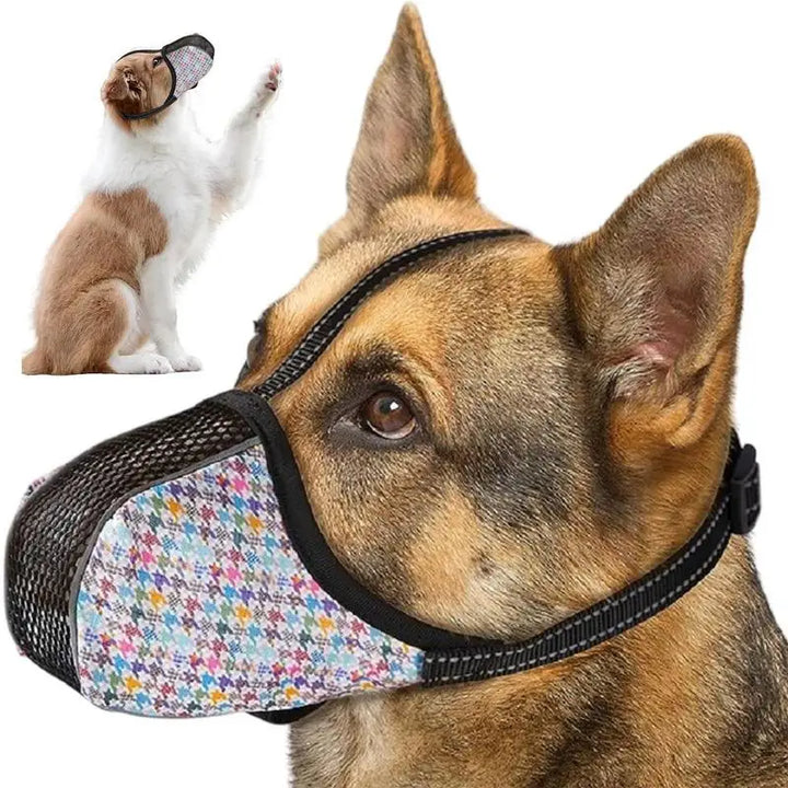 Lightweight muzzle to soothe without breaking the bond