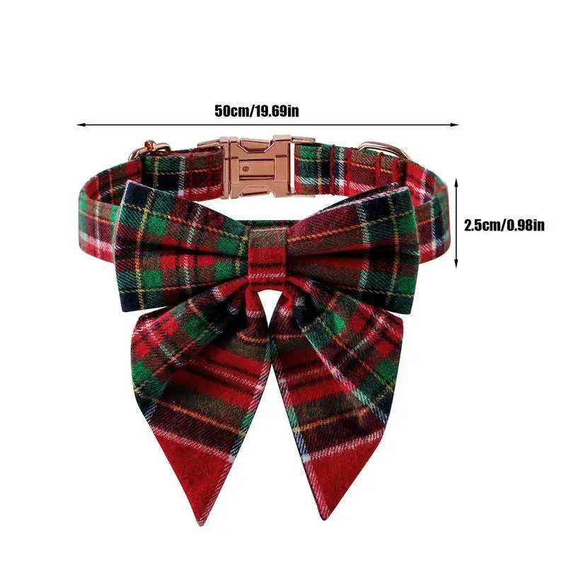 Bow Tie Dog Collar – Everyday Chic Elegance