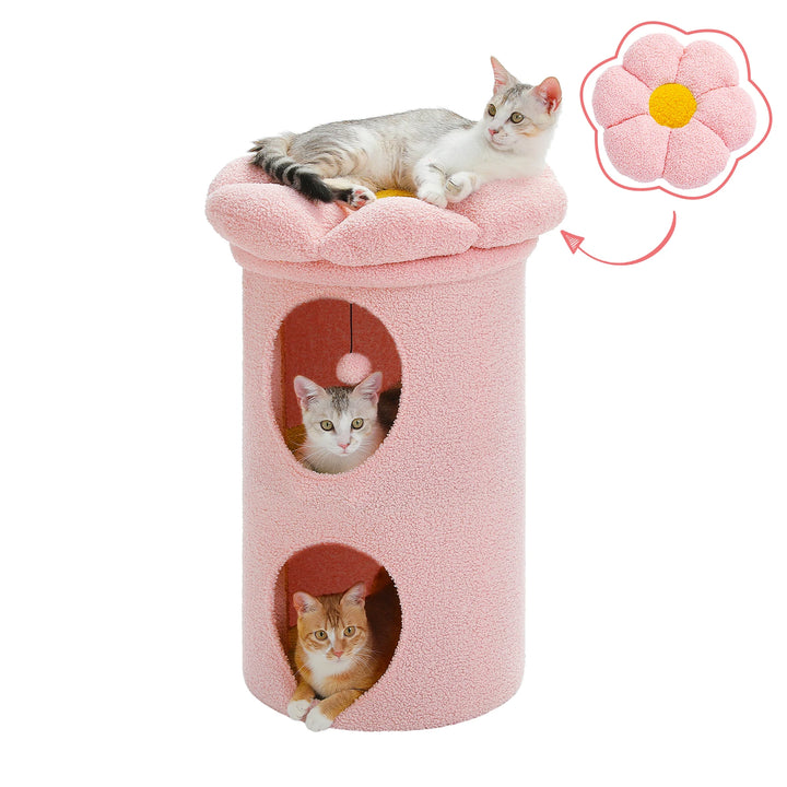 A flowery refuge for sensitive cats &amp; elegant interiors