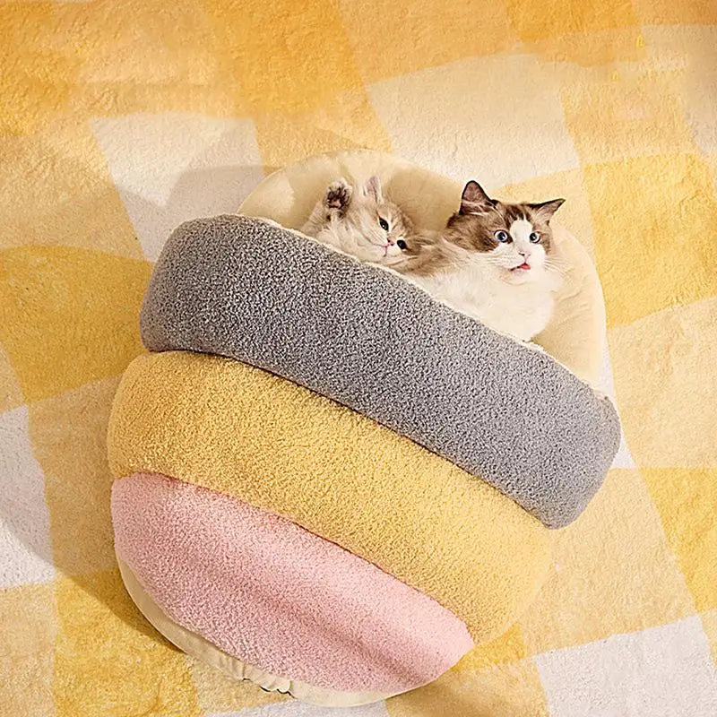 Cat Hideaway Bed: A Cocoon of Love, Warmth, and Security