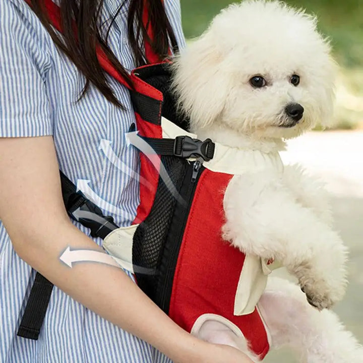 Dog &amp; cat carrier backpack: soft cocoon, intact bond, light heart