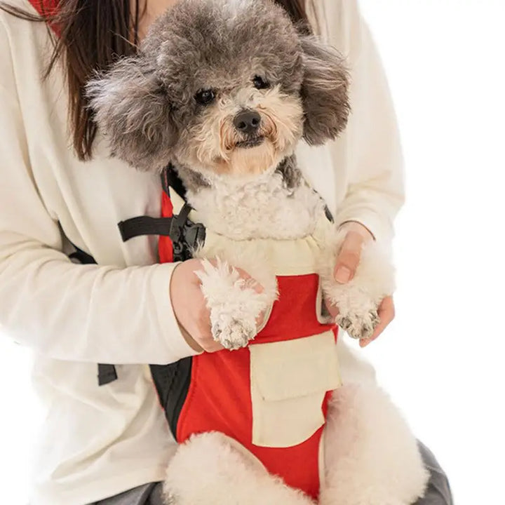 Dog &amp; cat carrier backpack: soft cocoon, intact bond, light heart