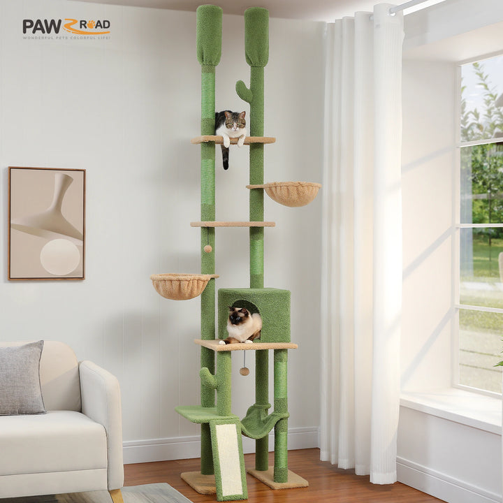 7-Tier Cactus Tree – Hammocks, Condo &amp; Happy Perch
