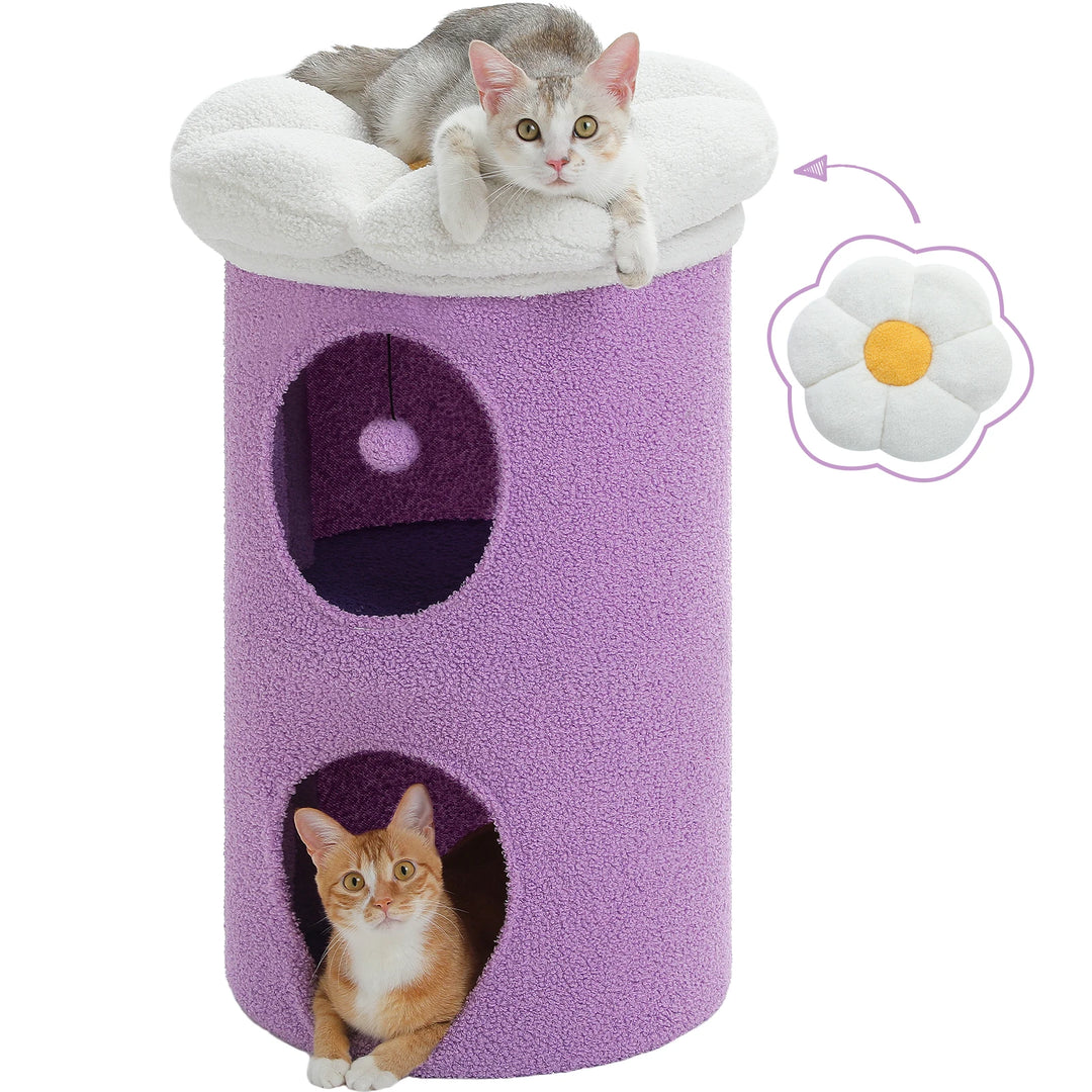 A flowery refuge for sensitive cats &amp; elegant interiors