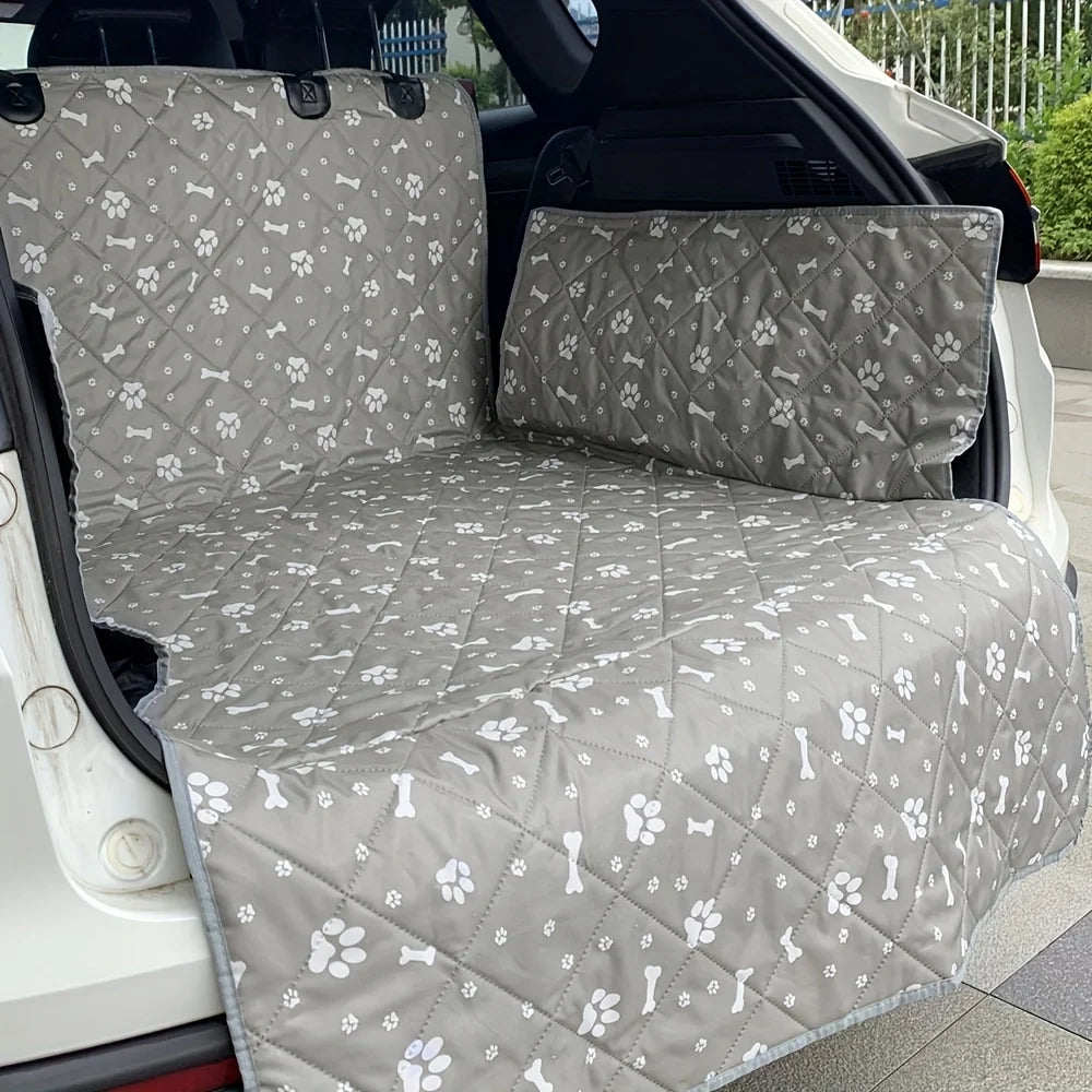 Dog trunk cover: for traveling together, with complete peace of mind