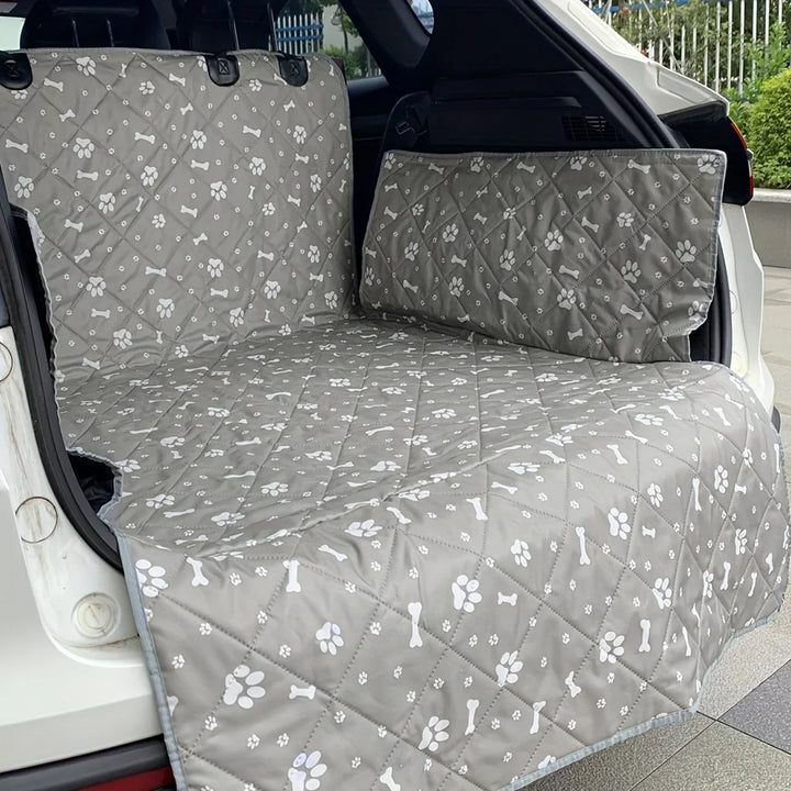 Dog trunk cover: for traveling together, with complete peace of mind