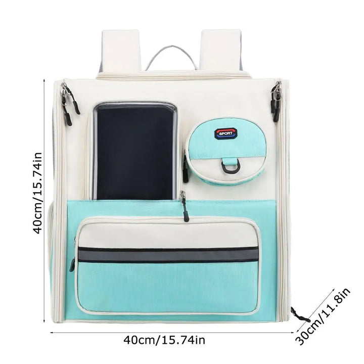 Dog &amp; cat carrier backpack: fluid, reassuring and designed for your journeys as a couple