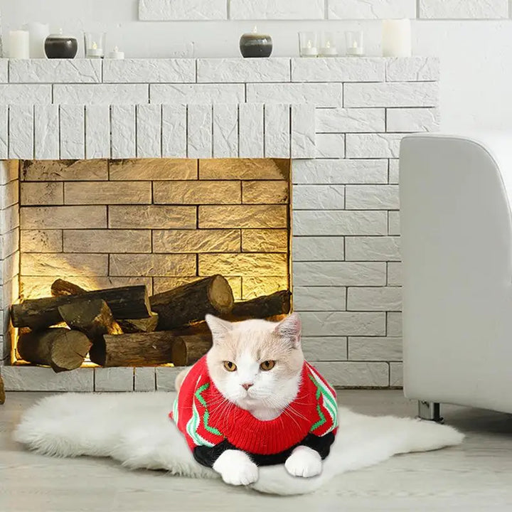 Soft, warm and loving Christmas sweater for dogs or cats