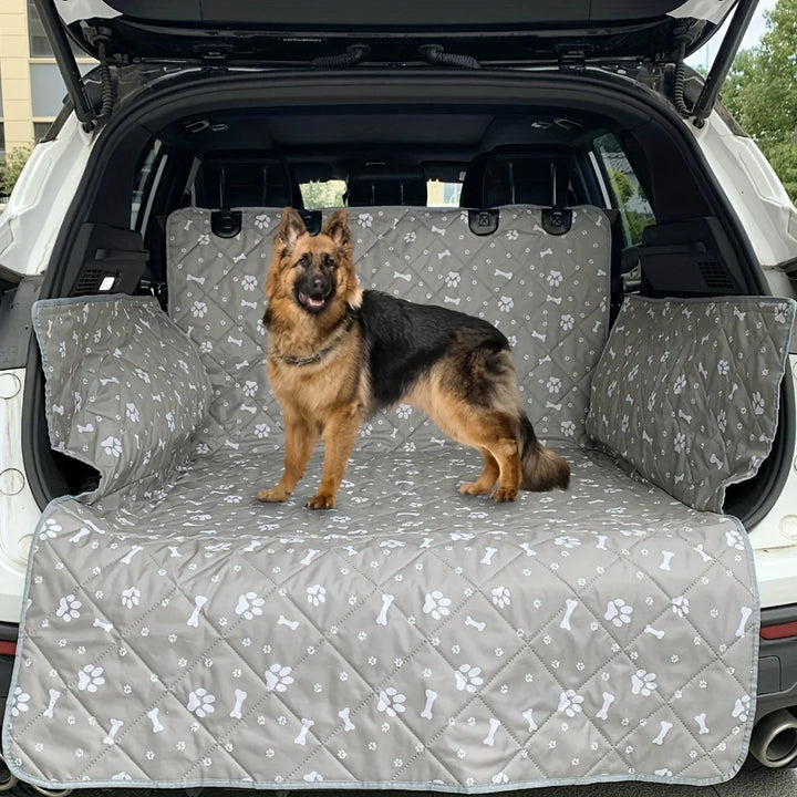 Dog trunk cover: for traveling together, with complete peace of mind