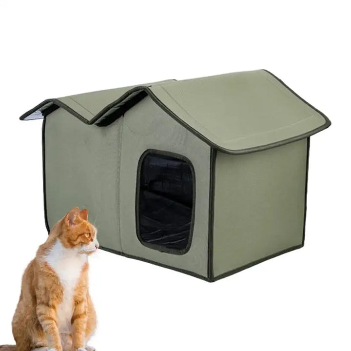 Waterproof Outdoor Cat Shelter: A True Love Refuge