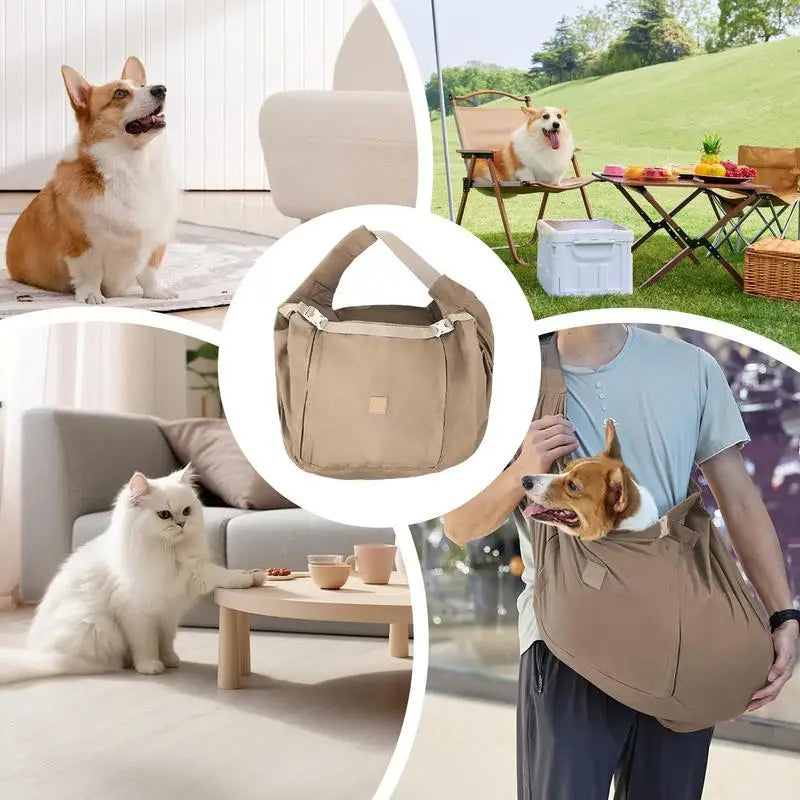 Dog &amp; cat carrier bag: light, airy, and designed for moving together